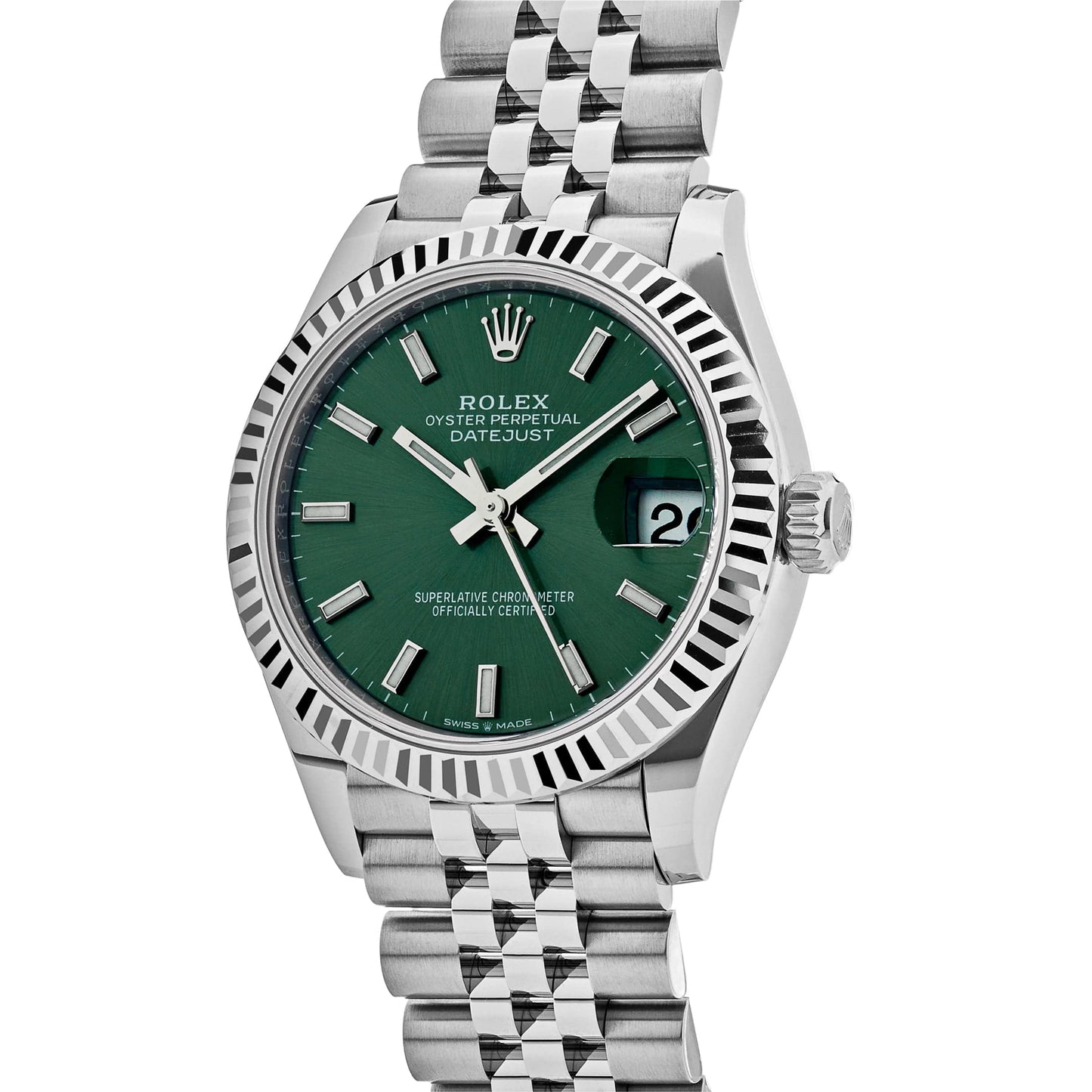 Rolex Datejust 278274 'Ladies' Stainless Steel Green Dial (2023)