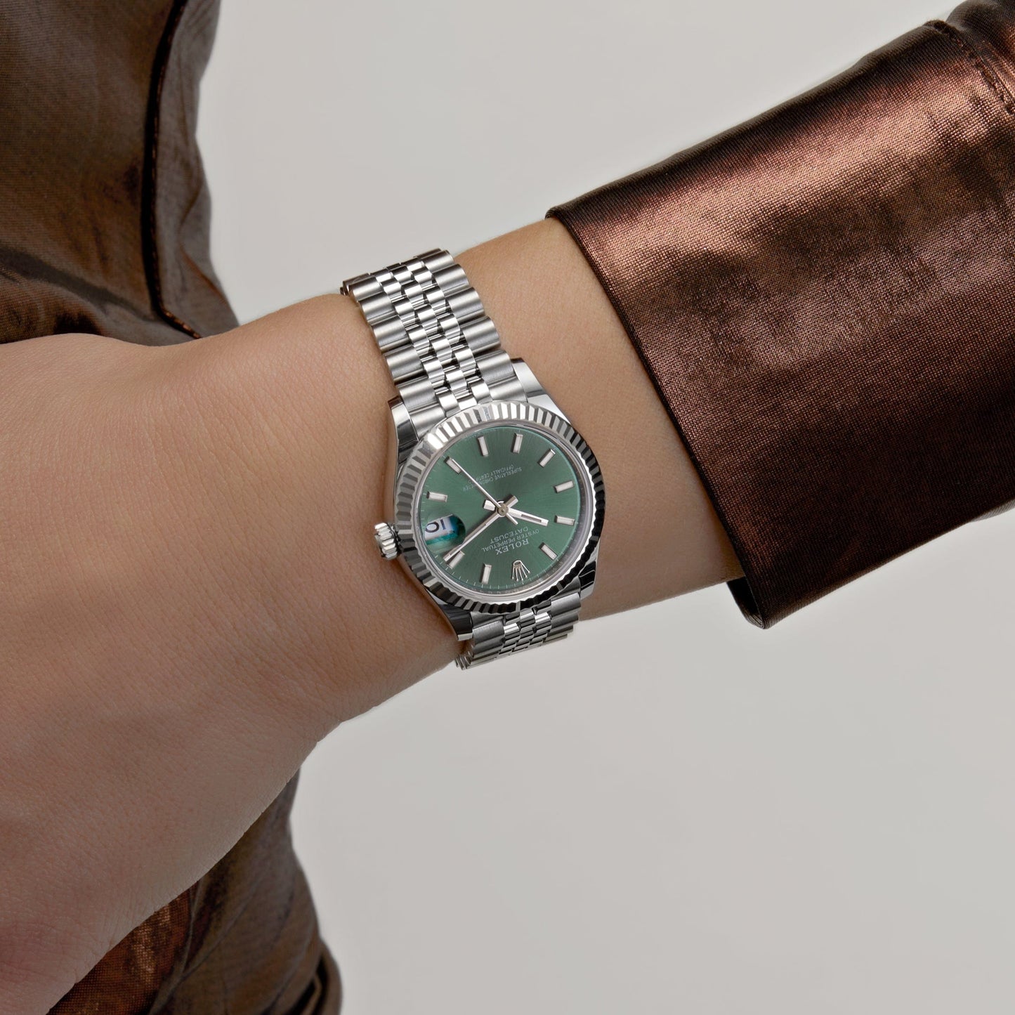 Rolex Datejust 278274 'Ladies' Stainless Steel Green Dial (2023)