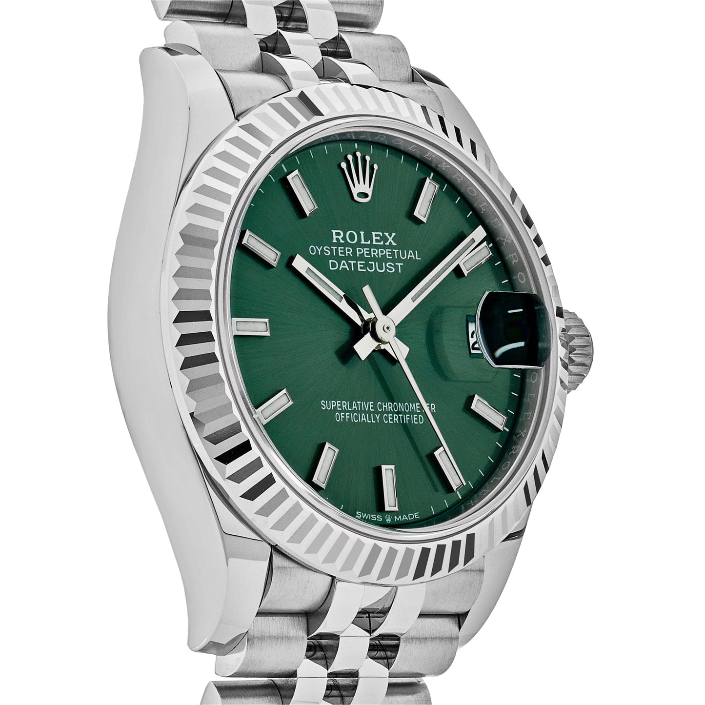 Rolex Datejust 278274 'Ladies' Stainless Steel Green Dial (2023)