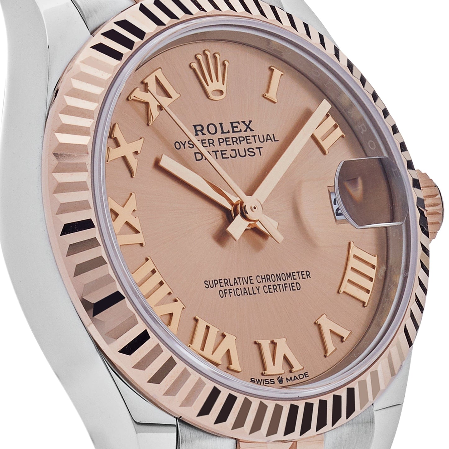 Rolex Datejust 278271 Rose Gold Stainless Steel Roman Pink Dial Jubilee (2023)