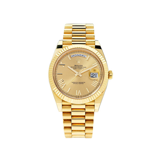 Rolex Day-Date 228238 Yellow Gold Champagne Roman Dial (2024)