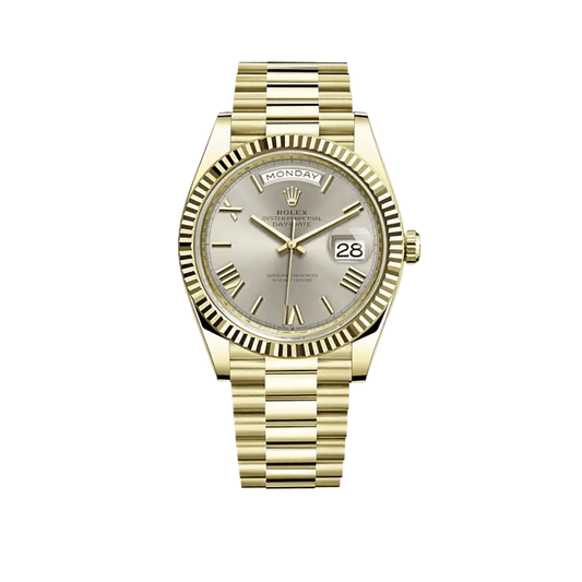 Rolex Day-Date 228238 Yellow Gold Silver Dial (2023)