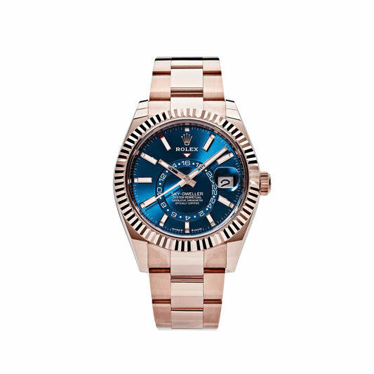 Rolex Sky-Dweller 336935 Rose Gold Blue Dial