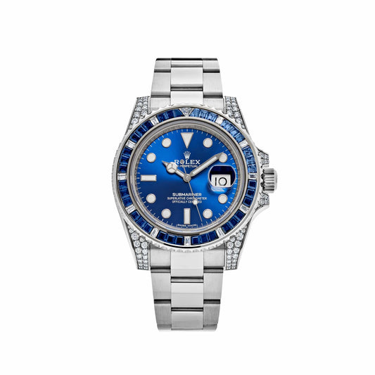 Rolex Submariner Date 116659SABR White Gold Blue Dial Sapphire Diamond Bezel (2019)