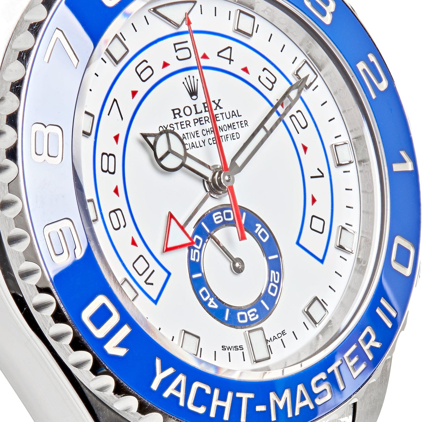 Rolex Yacht-Master II 116680 Stainless Steel White Dial (2021)