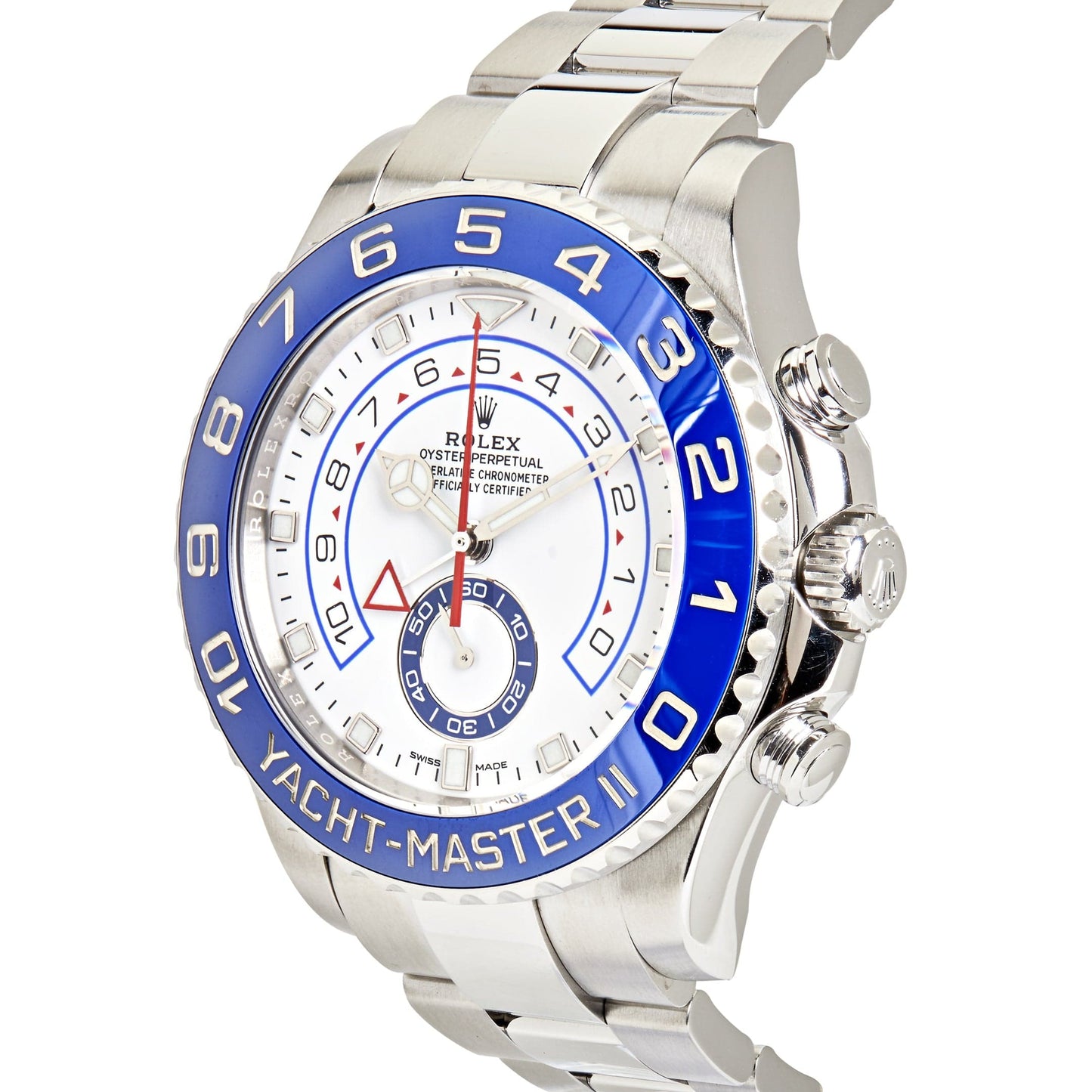 Rolex Yacht-Master II 116680 Stainless Steel White Dial (2021)