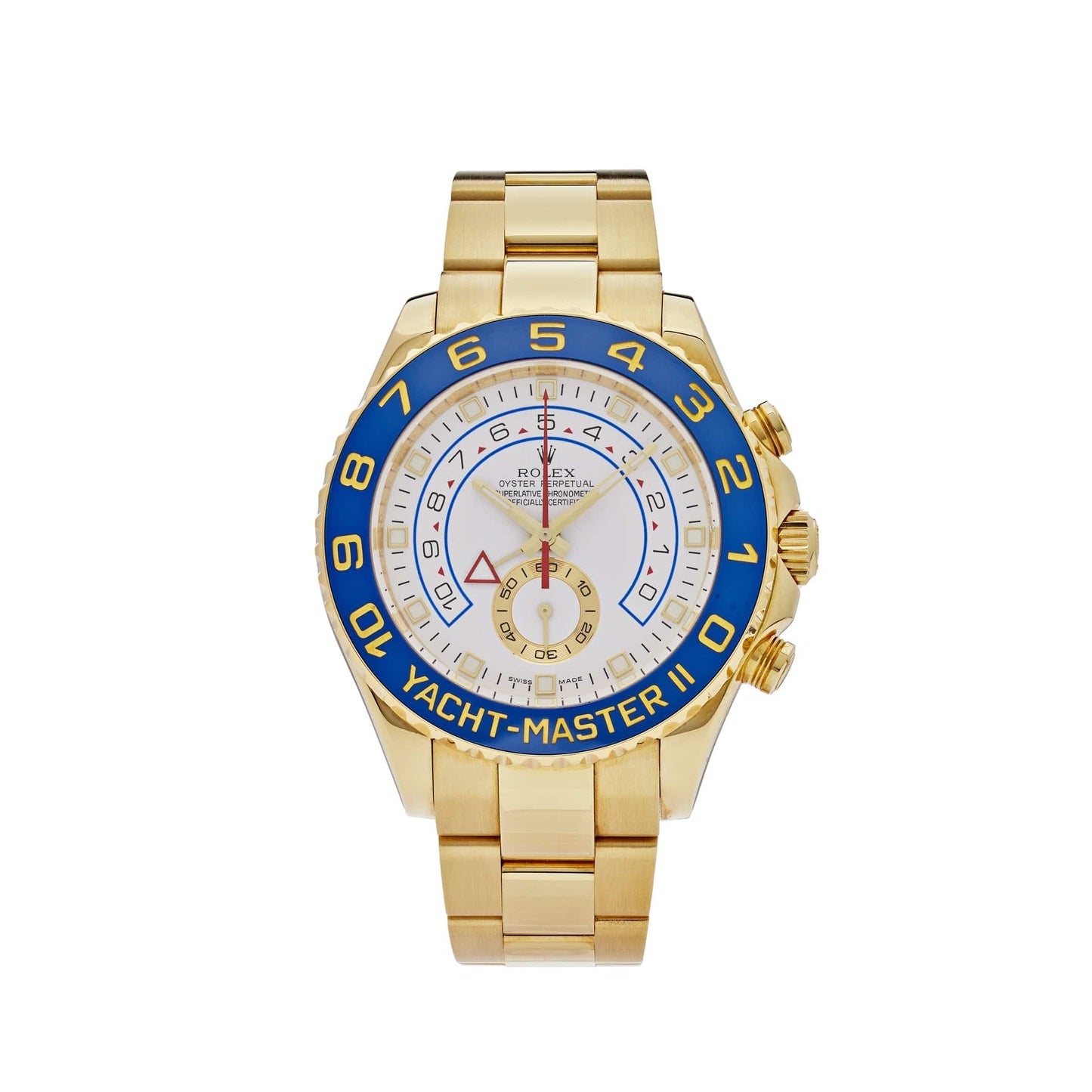 Rolex Yacht-Master II 116688 Yellow Gold White Dial (2009)