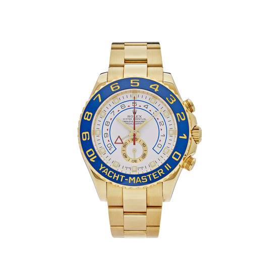 Rolex Yacht-Master II 116688 Yellow Gold White Dial (2009)