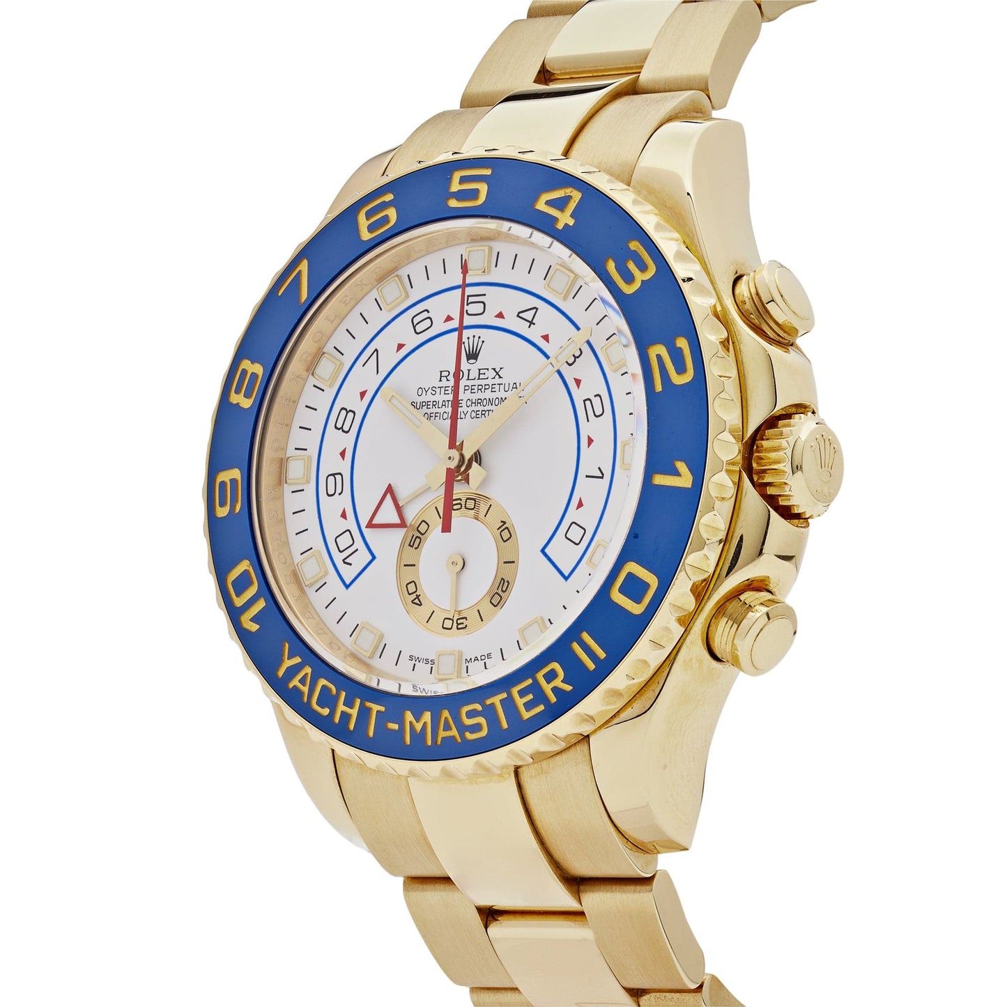 Rolex Yacht-Master II 116688 Yellow Gold White Dial (2009)