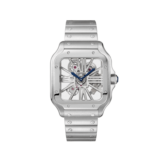 Santos de Cartier Skeleton WHSA0015 Stainless Steel