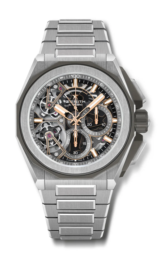 Zenith Defy Extreme Double Tourbillon Titanium Men's Watch