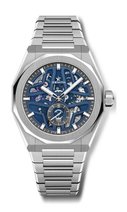 Zenith Defy Skyline Skeleton Stainless Steel Men's Watch